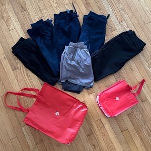 Lululemon Haul - ABC Pants, ABC Joggers, Training Shorts, bags